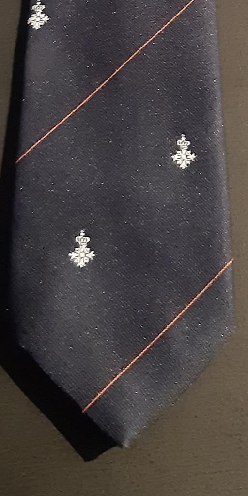 KVNRO stropdas Koninklijke Vereniging van Nederlandse, Ophalen of Verzenden, Nieuw, Blauw