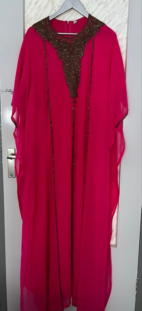 Nieuwe Dubai Abaya Kaftan Jurk, Kleding | Dames, Ophalen of Verzenden, Nieuw, Overige typen