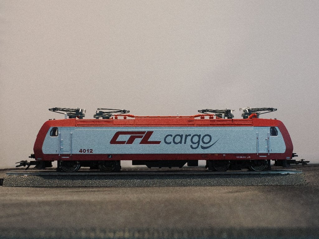Märklin 4012-2 H0 traxx 482 E-locomotief CFL Cargo, mfx, Wisselstroom, Gebruikt, Wagon, Ophalen of Verzenden