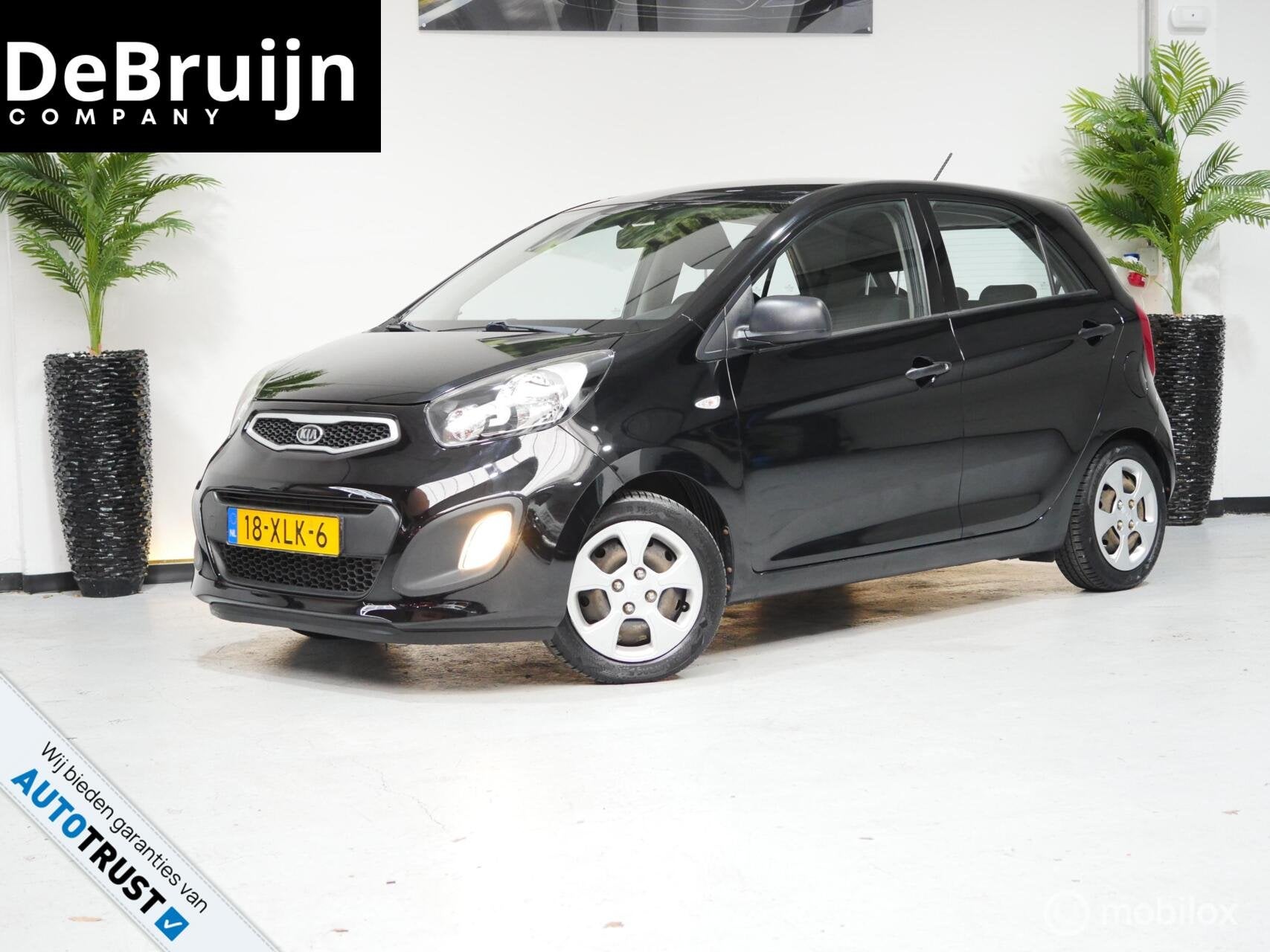 Kia Picanto 1.0 | 62.747 km | Trekhaak| Nieuwe APK |Garantie, Auto's, Voorwielaandrijving, Euro 5, Gebruikt, Met garantie (alle)