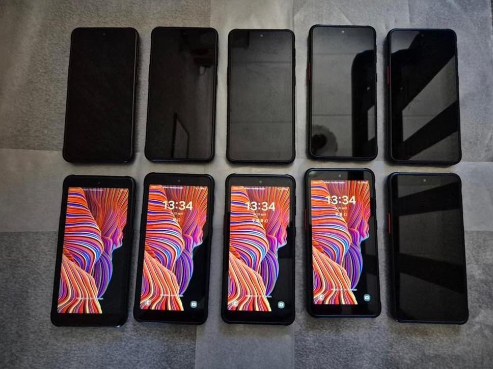 Samsung Galaxy XCover 5, Ophalen, Overige modellen, Zwart, Touchscreen