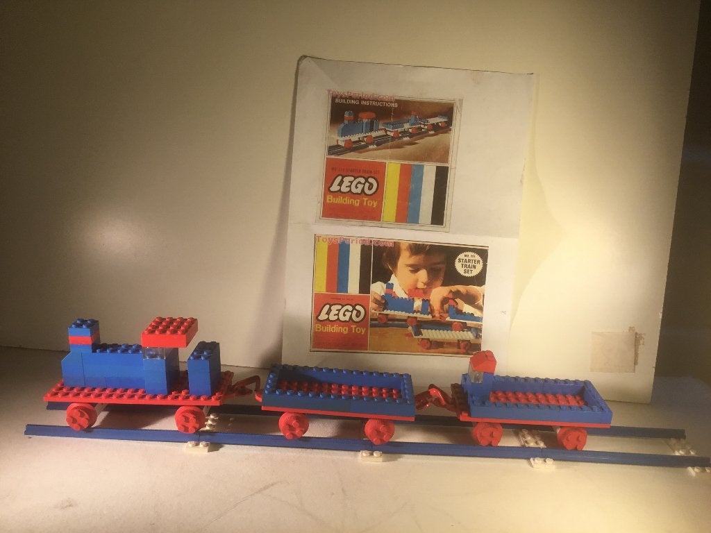 Oud Lego treintje, Gebruikt, Lego, Ophalen of Verzenden, Compleet