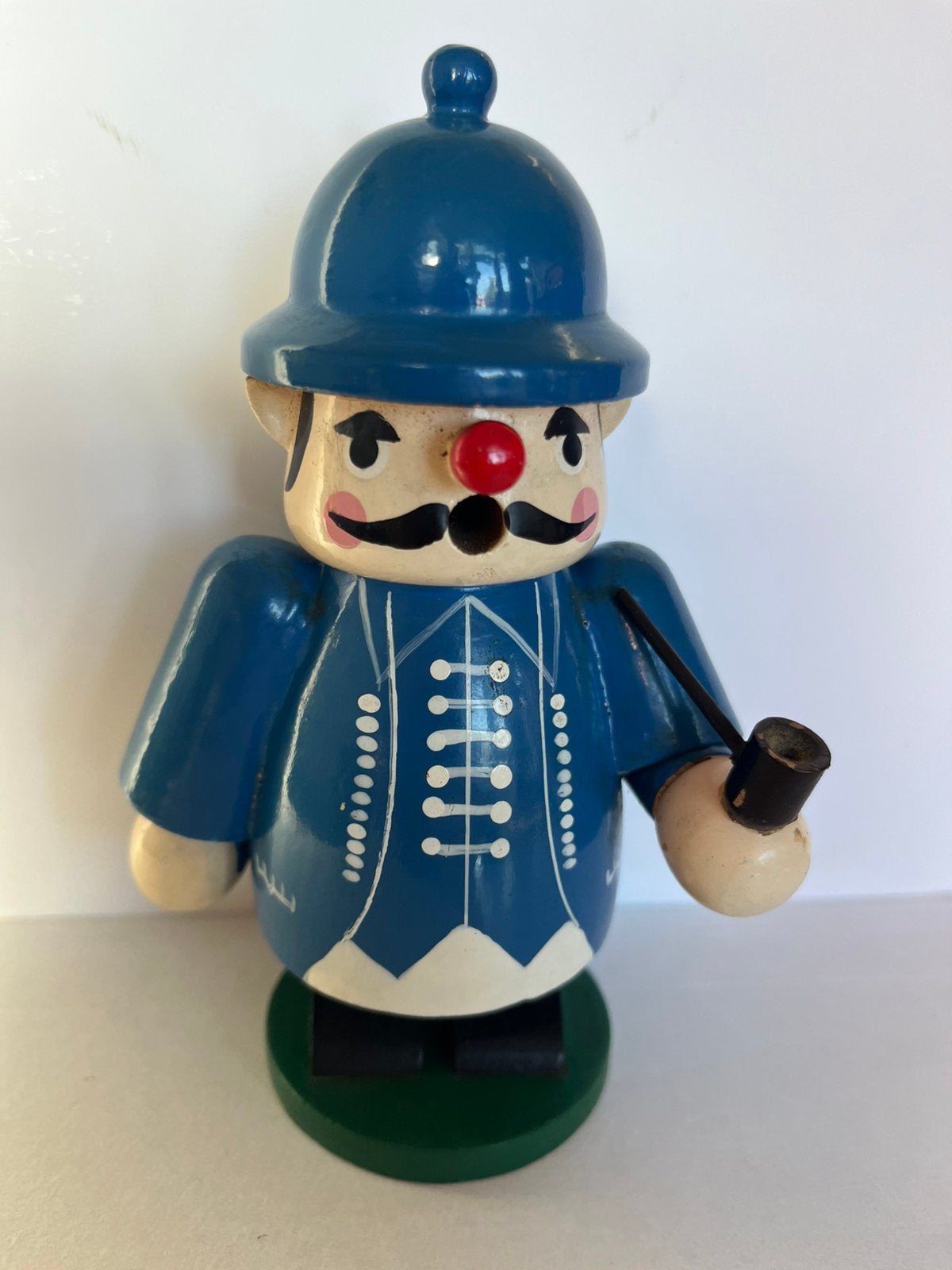 Vintage Seiffener Erzgebirge Räuchermännchen – 14 cm, Ophalen of Verzenden, Gebruikt