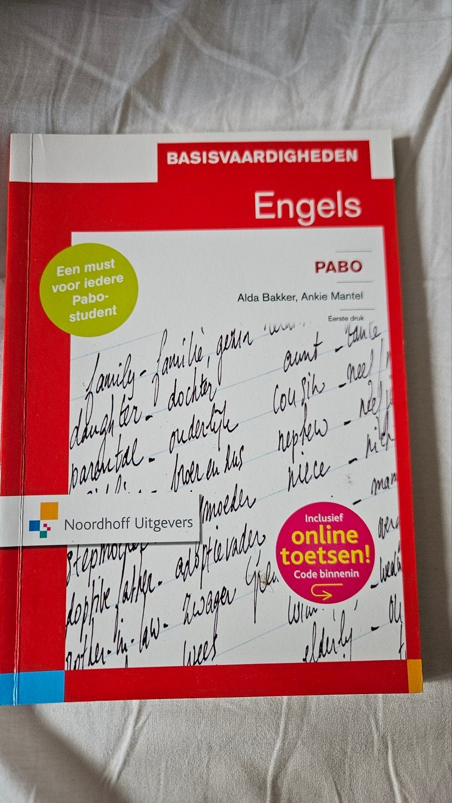 Basisvaardigheden Engels Pabo - Noordhoff Uitgevers, Ophalen of Verzenden, Gelezen, Alda Bakker, Ankie Mantel, Non-fictie