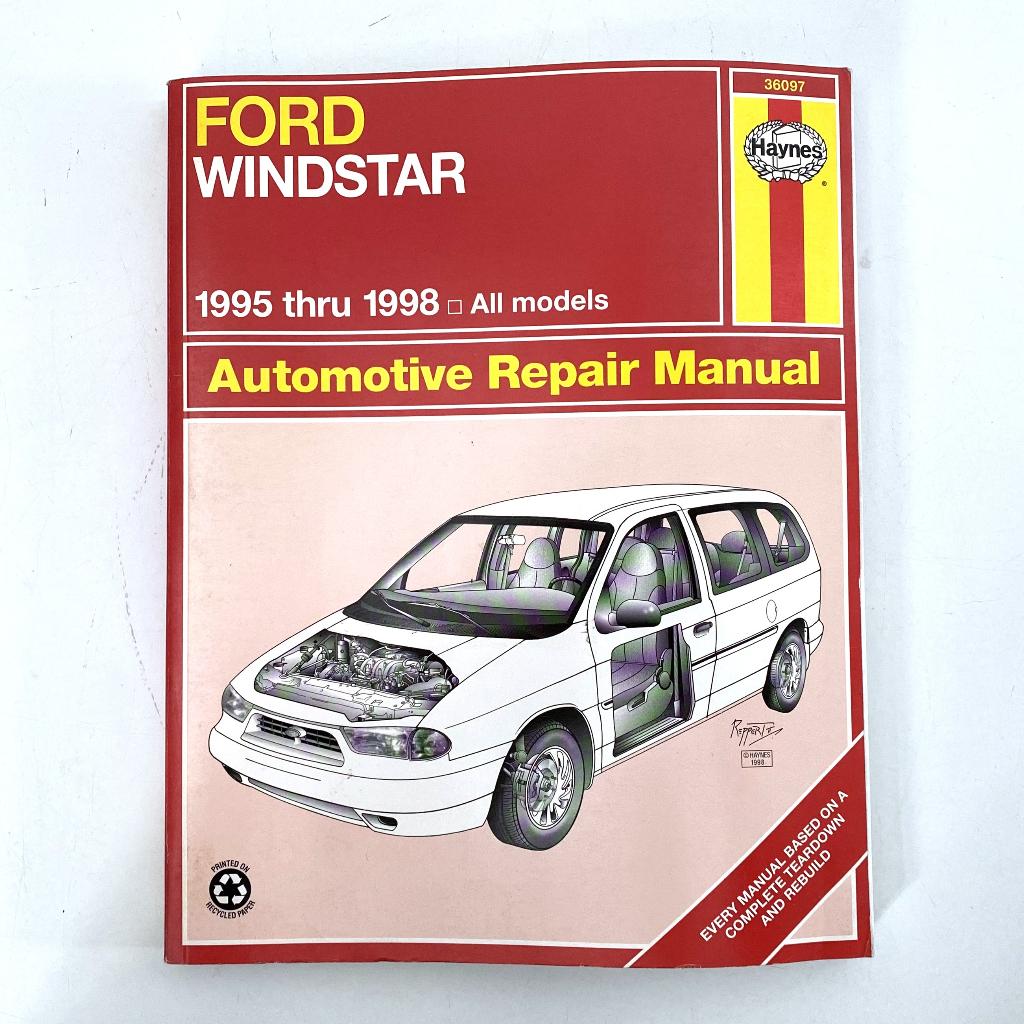 Ford Windstar automotive repair manual, Verzenden