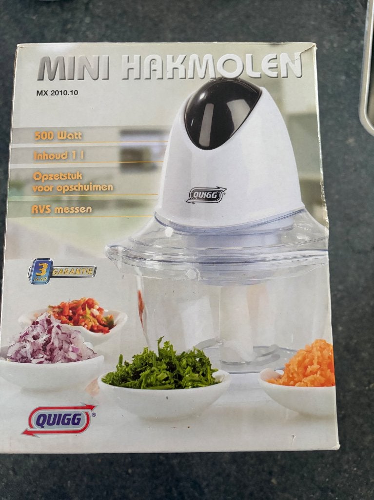 Hakmolen, Minder dan 1 liter, Ophalen, Gebruikt, 1 snelheid
