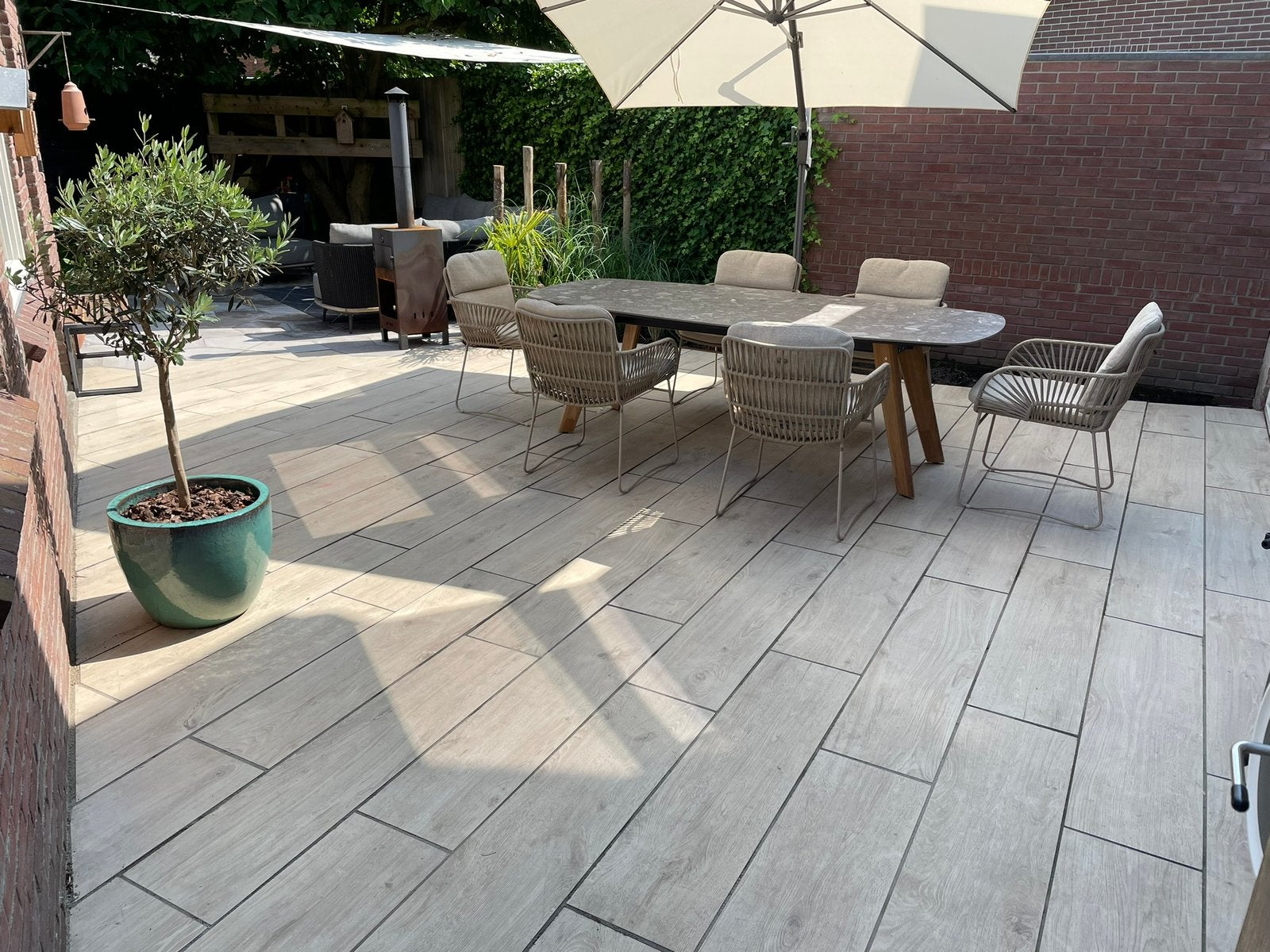 GeoCeramica  35 stuks voor 12m2 restpartij., Ophalen, Keramiek, Zo goed als nieuw, Minder dan 5 m²