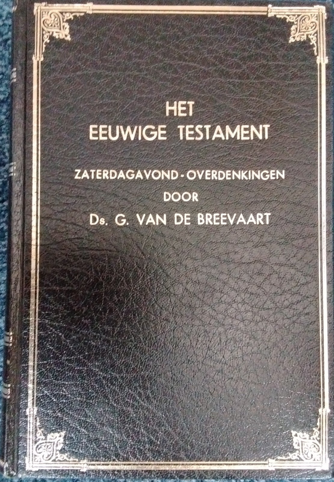 Ds. G. van de Breevaart - Het eeuwige testament., Boeken, Gelezen, Ds. G. van de Breevaart, Christendom | Protestants, Ophalen of Verzenden