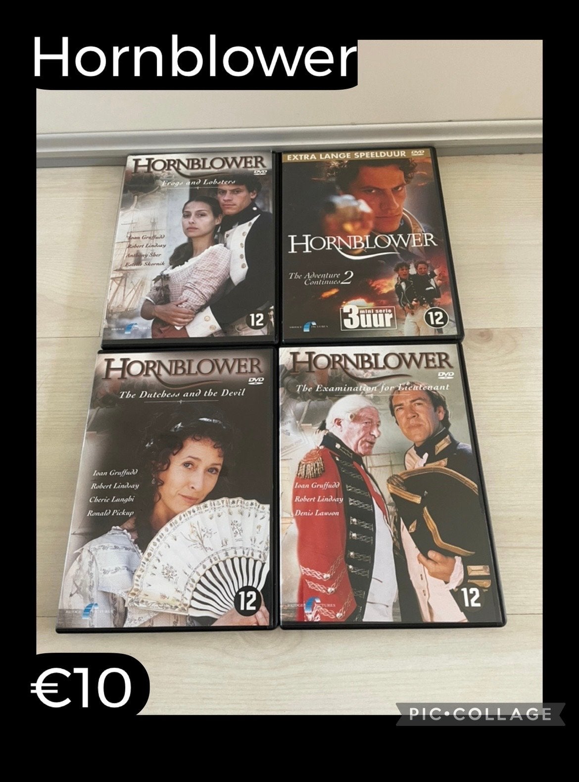 Hornblower DVD Boxset - 4 films, Vanaf 12 jaar, Ophalen of Verzenden, Gebruikt, Boxset