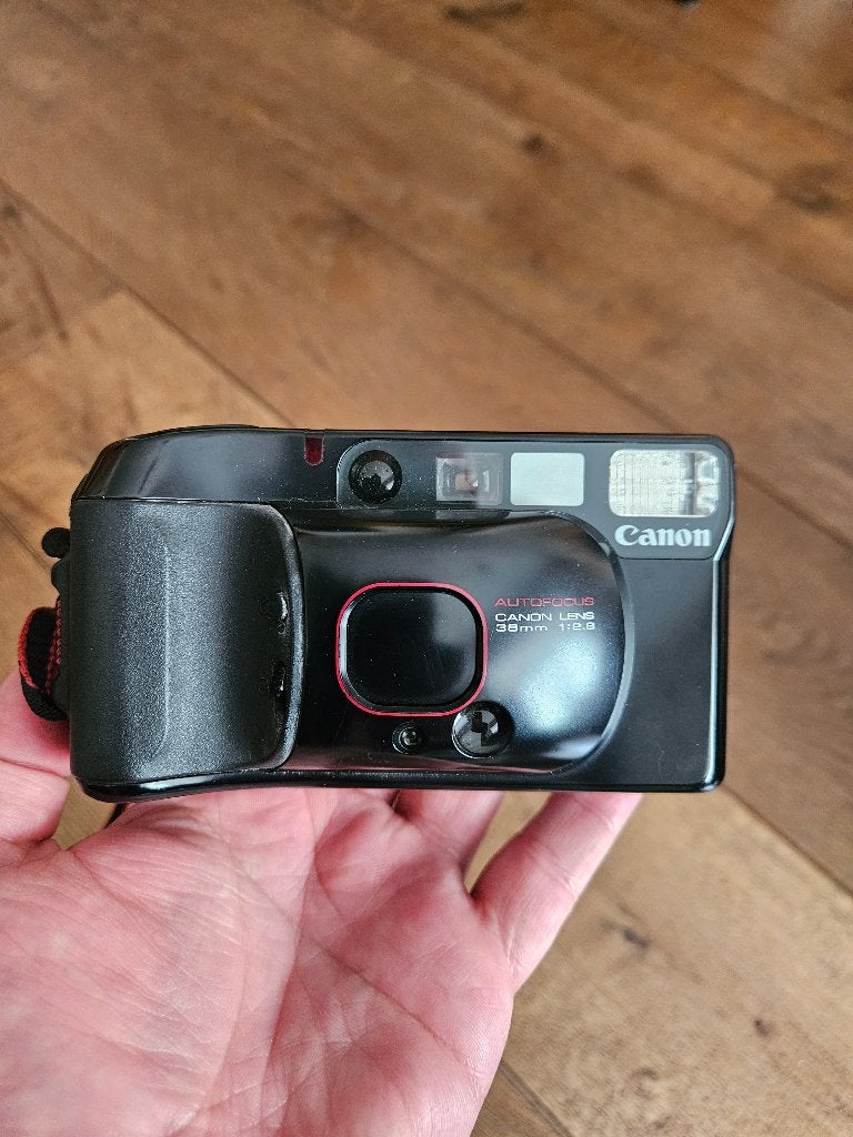 CANON Top Shot analoge camera in topstaat! ️, Verzenden, Zo goed als nieuw, Compact, Canon
