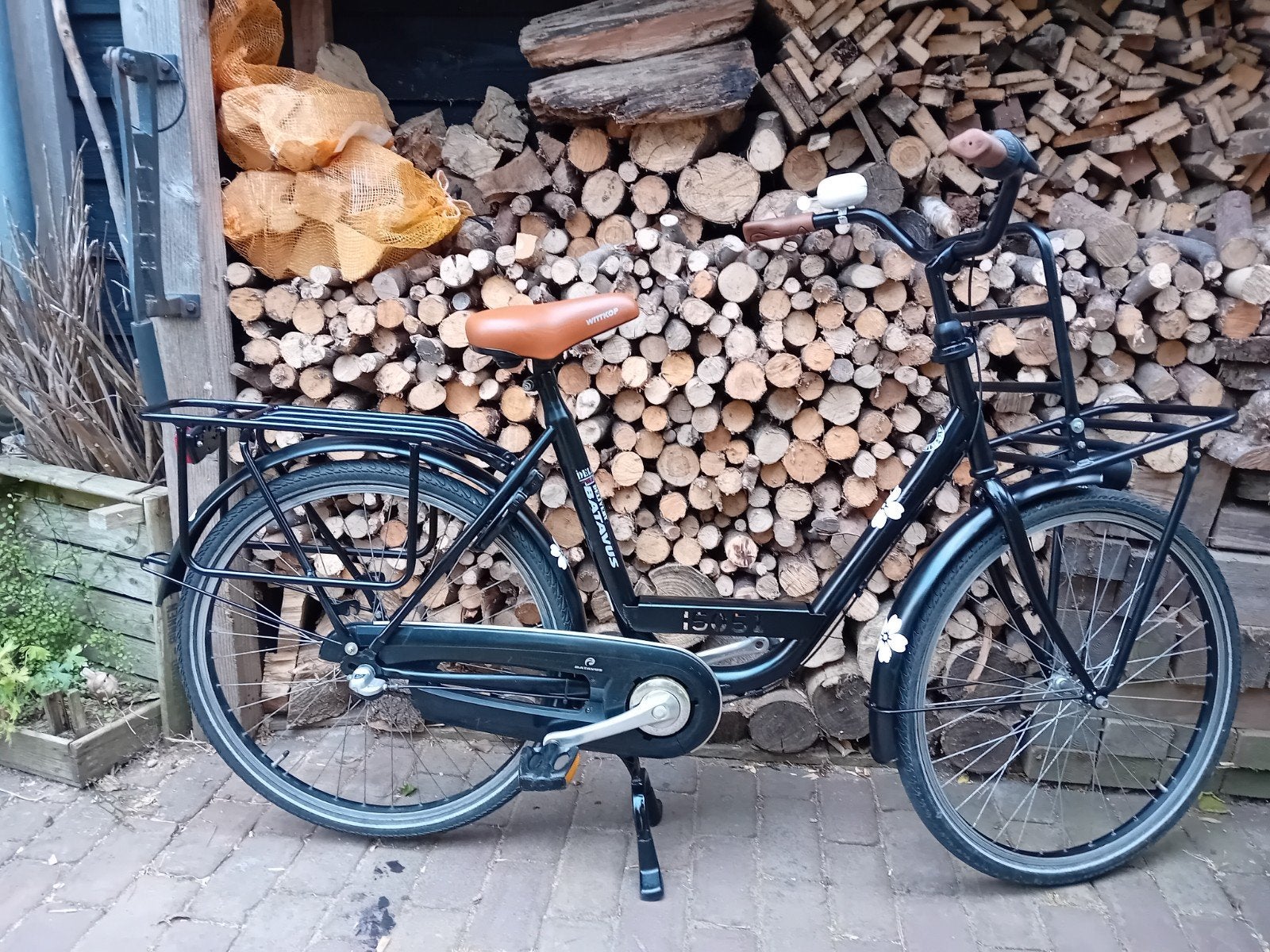 Batavus Delivery Transportfiets - 3 versnellingen, frame 53, Fietsen en Brommers, Ophalen, Versnellingen, Batavus, 53 tot 56 cm
