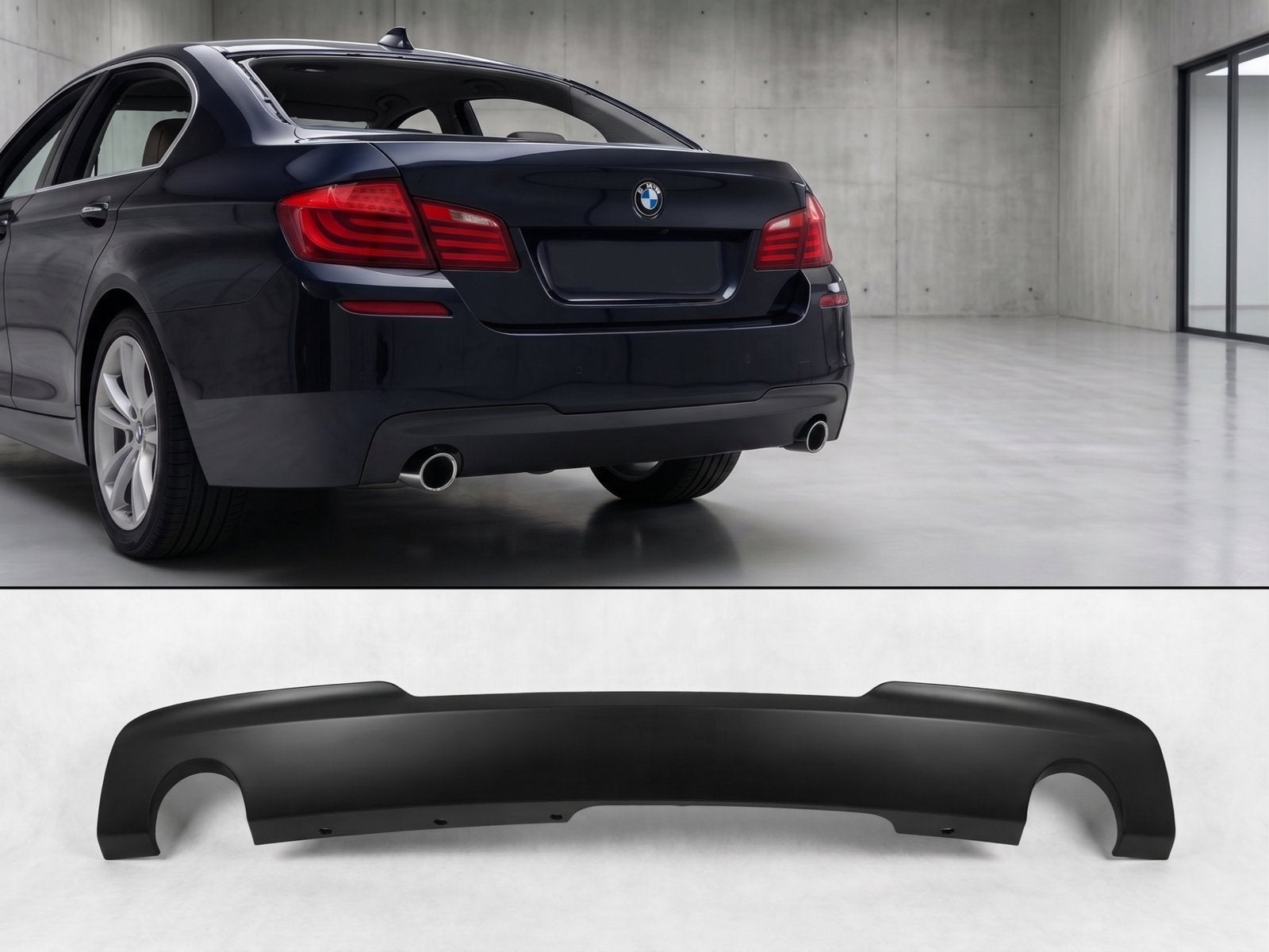 BMW 5 Serie F10-F11 Diffuser Dubbele Uitlaat, Ophalen
