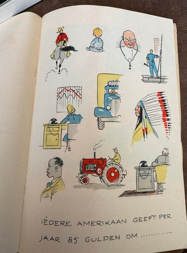 Het Marshall-plan en u - Origineel propagandaboekje, Boeken, Ophalen of Verzenden, 20e eeuw of later, Gelezen