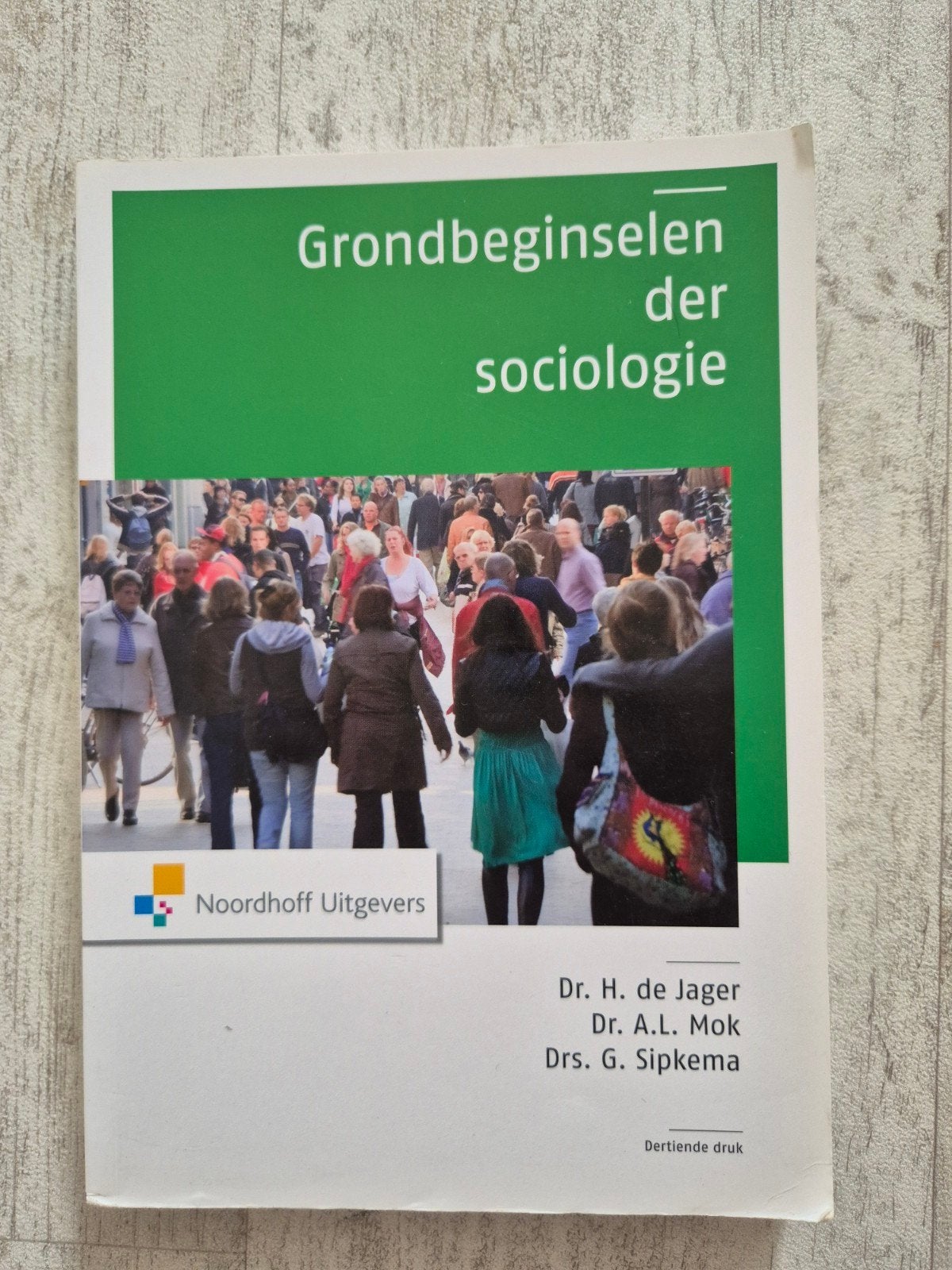 Grondbeginselen der sociologie - Dr. H. de Jager e.a., Boeken, Studieboeken en Cursussen, Dr. H. de Jager, Dr. A.L. Mok, Drs. G. Sipkema