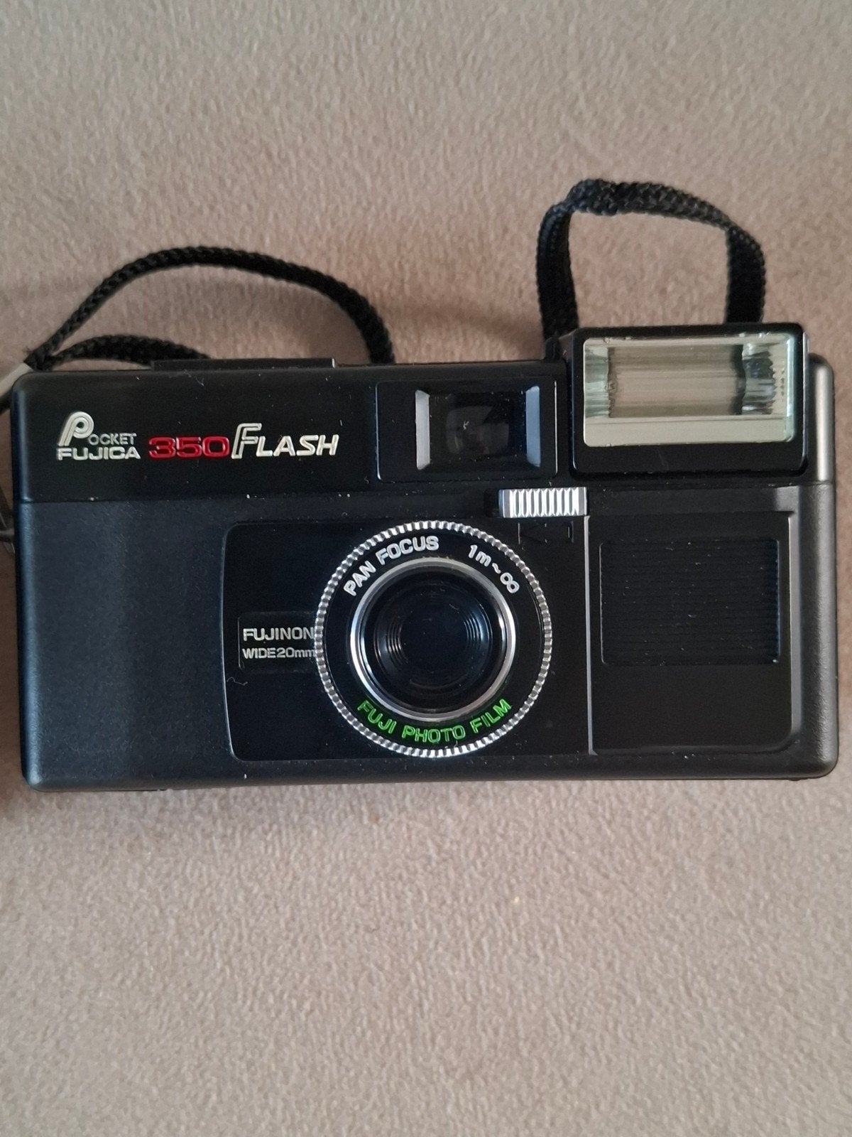 Fujica Pocket 350 Flash Compact Camera, Ophalen of Verzenden, Gebruikt, Compact, Fuji