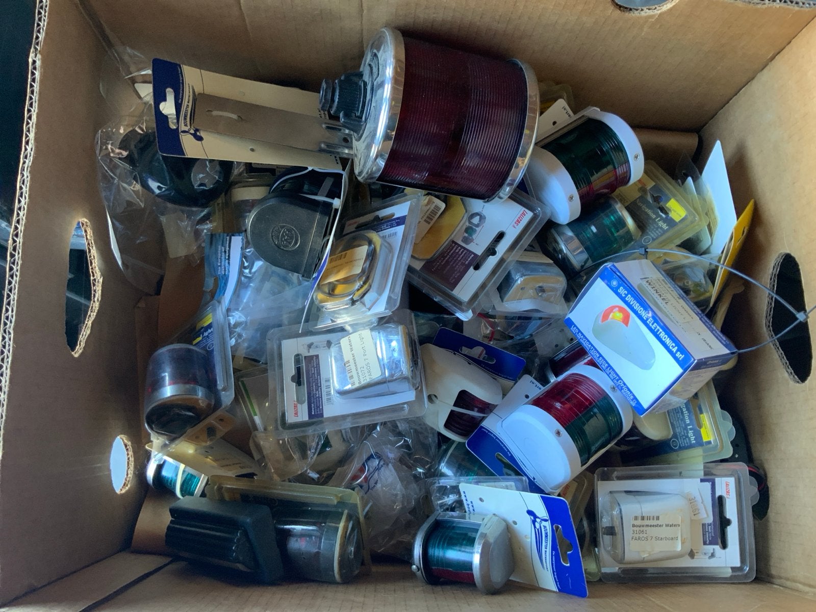 Diverse scheepsverlichting en accessoires - Nieuwstaat, Ophalen of Verzenden, Nieuw, Binnenverlichting