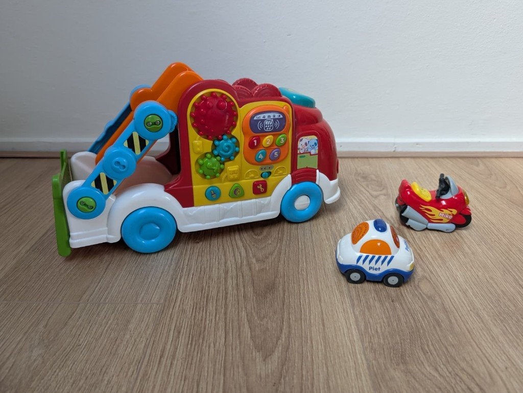 Vtech toet toet auto's, Ophalen, Zo goed als nieuw, 2 tot 4 jaar