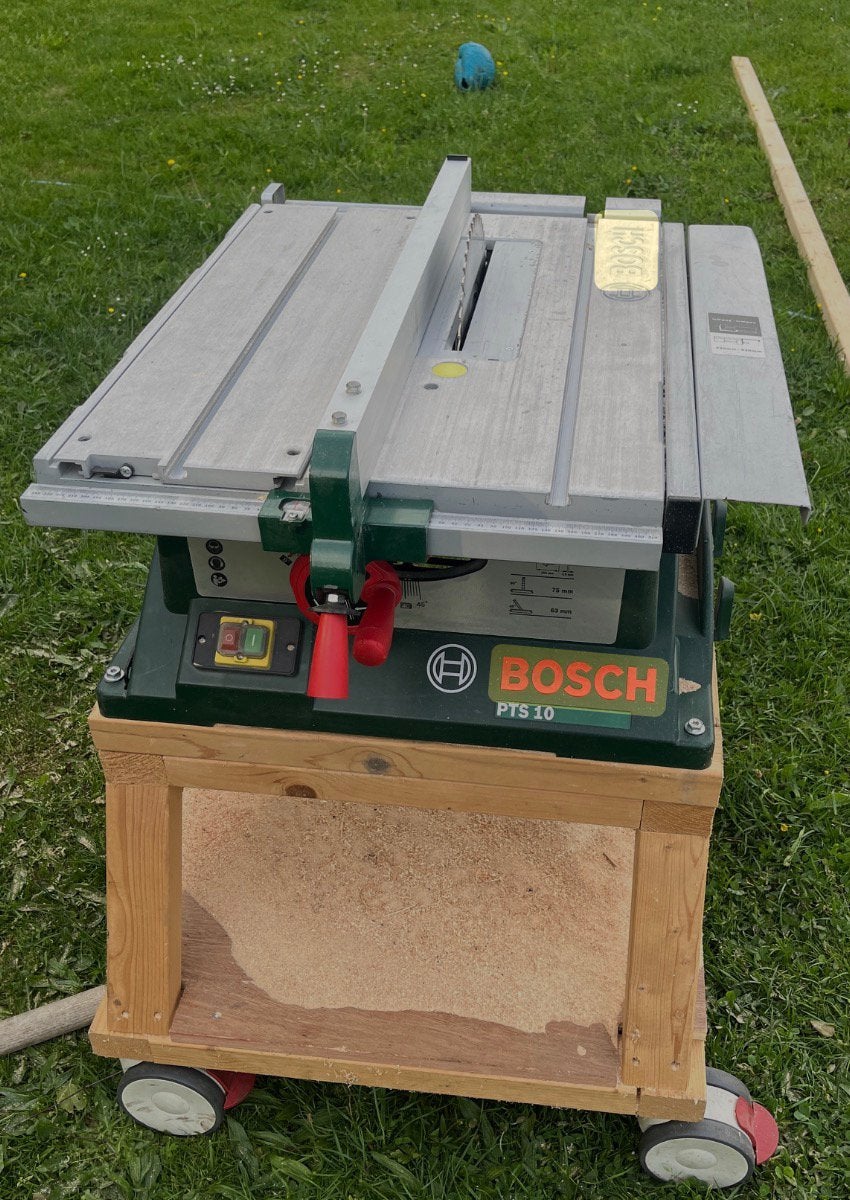 Bosch PTS 10 in onderdelen, Doe-het-zelf en Verbouw, Gereedschap | Zaagmachines, Decoupeerzaag, Ophalen of Verzenden, Zo goed als nieuw
