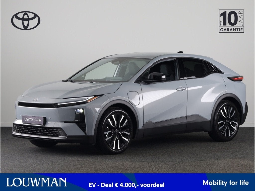 Toyota C-HR+ First Edition 228 pk WLTP 607 KM range EV deal, Auto's, Toyota, Stof, Origineel Nederlands, Nieuw, Automatische klimaatregeling