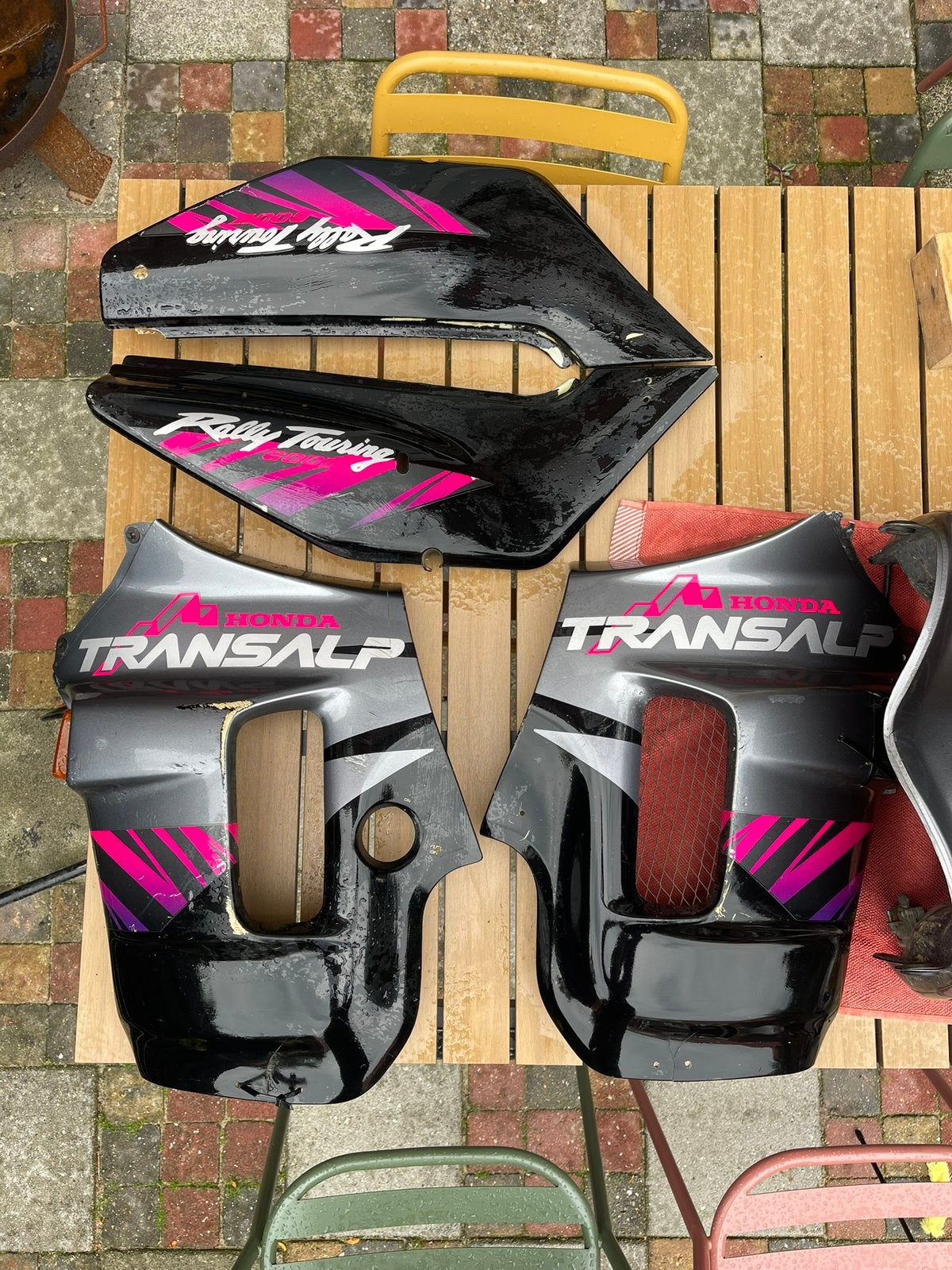 Honda Transalp PD10/PD06 kappenset, Motoren, Ophalen of Verzenden