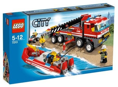Lego City Off-Road Fire Truck & Fireboat nr 7213