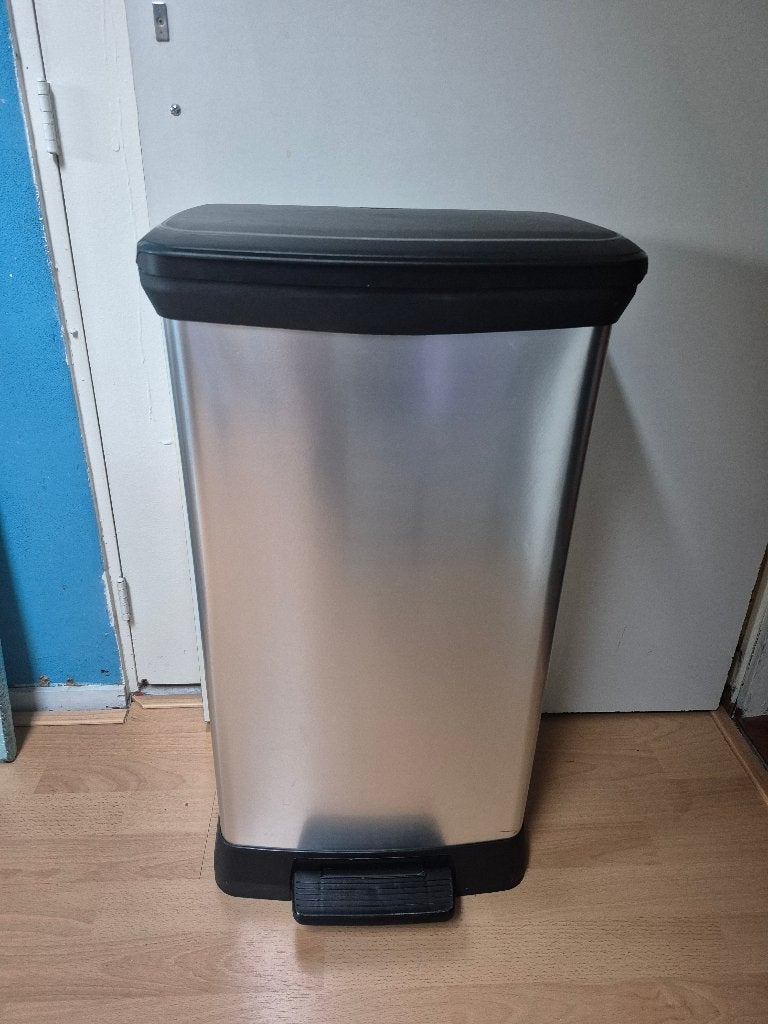 Curver prullenbak, Huis en Inrichting, Woonaccessoires | Prullenbakken, Ophalen, Kunststof, Met pedaal, 40 liter of meer