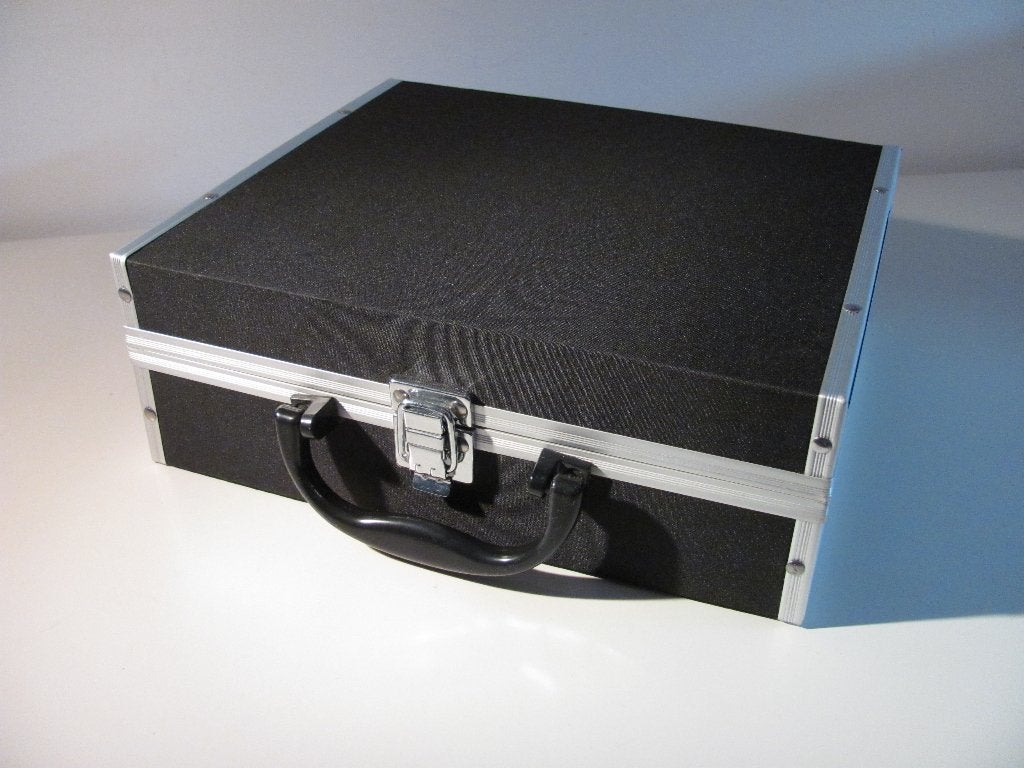 Make up / sieradendoos / muntenkoffer, Ophalen of Verzenden, Zo goed als nieuw, Zwart, Hardcase