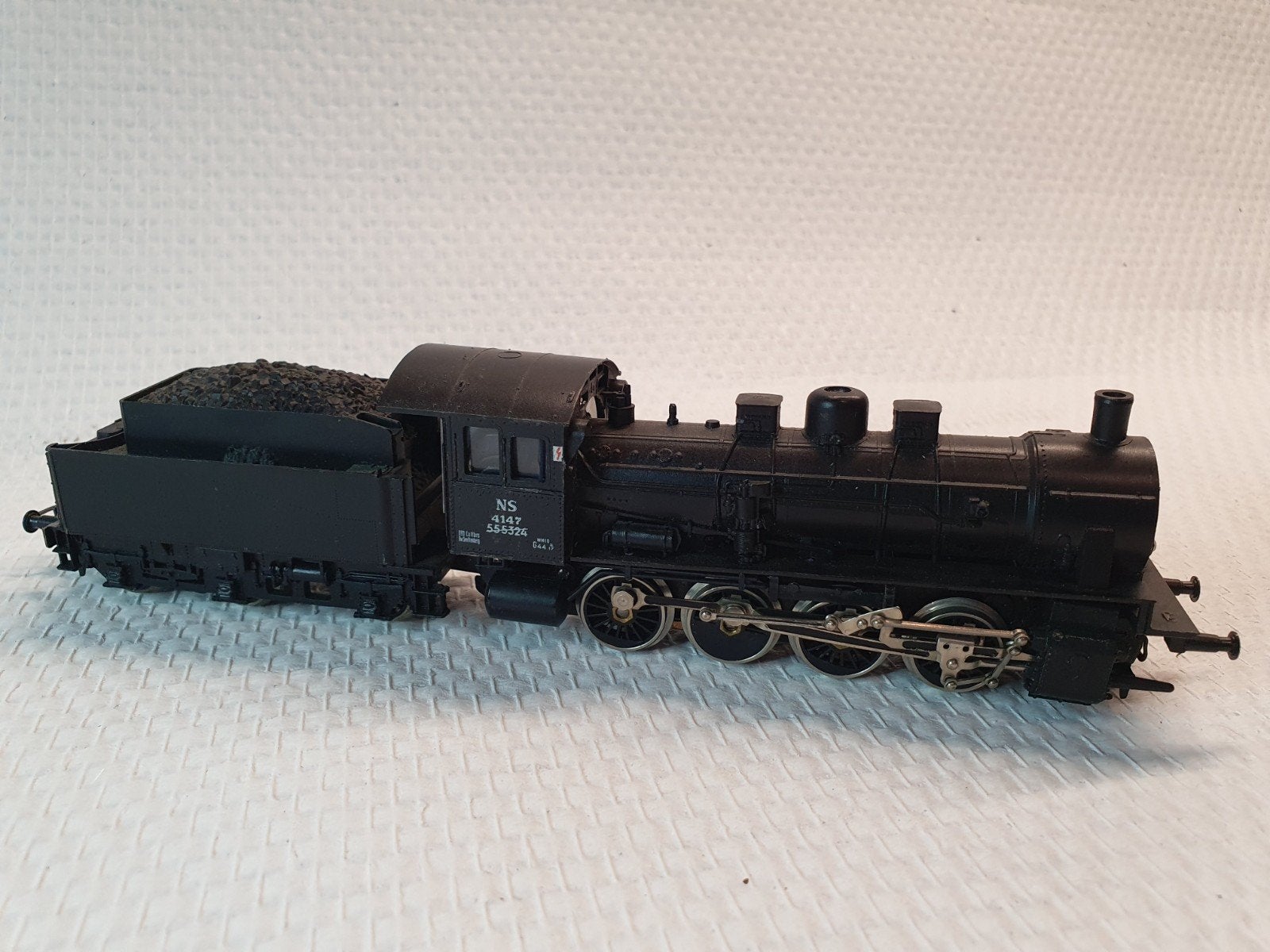 Piko locomotief met tender, getest en rijdend, Ophalen of Verzenden