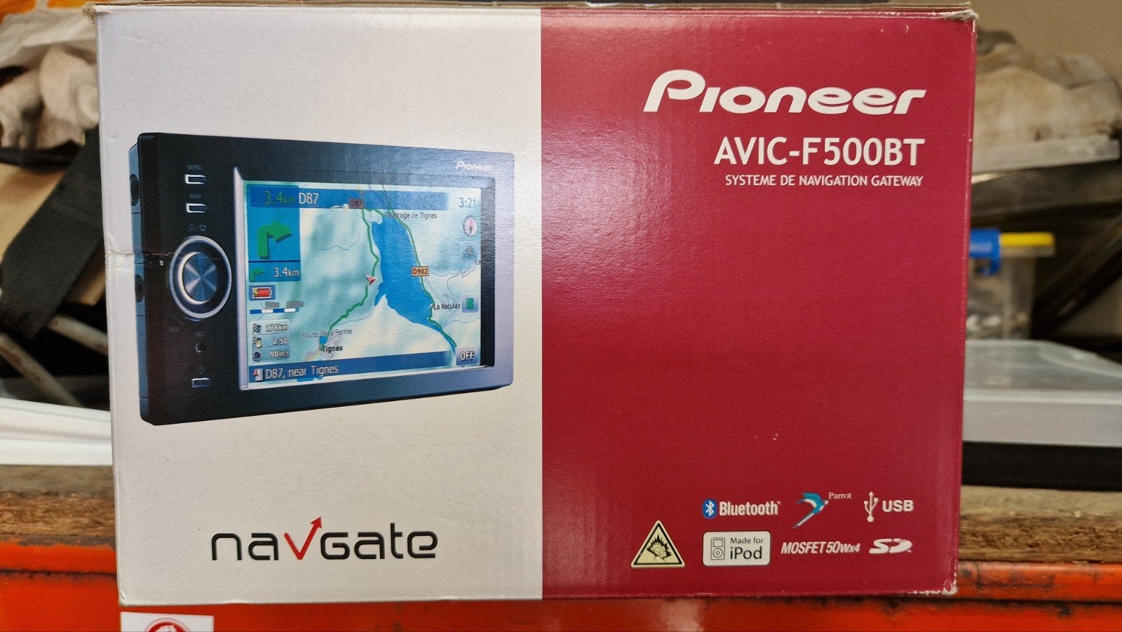 Pioneer AVIC-F500BT Navigatiesysteem met Bluetooth, Ophalen of Verzenden, Gebruikt