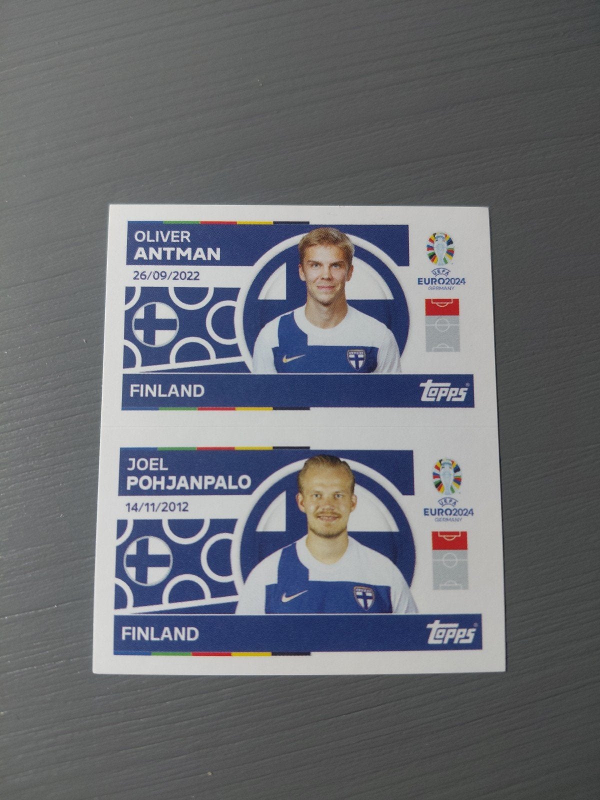 olivier antman (finland/go ahead eagles) topps ek 2024, Ophalen of Verzenden, Nieuw, Overige binnenlandse clubs, Poster, Plaatje of Sticker