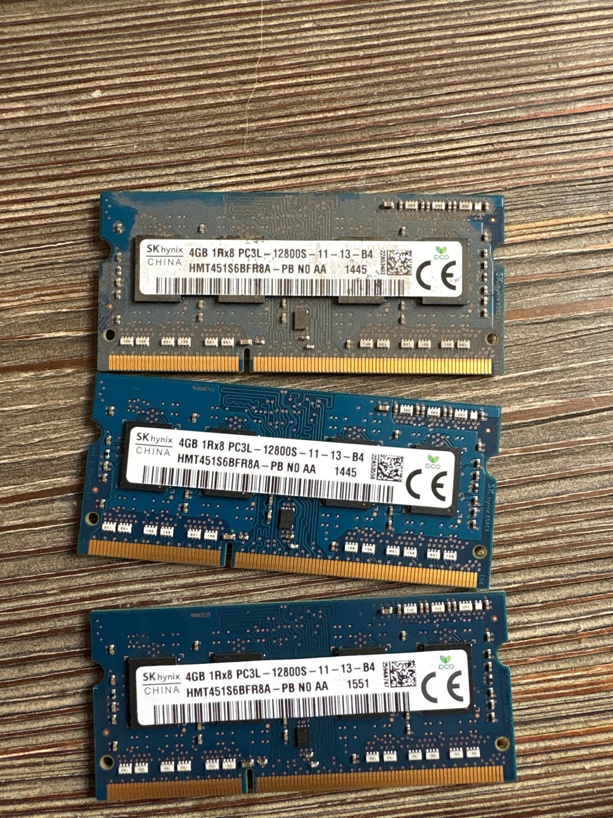 SK Hynix 4GB DDR3L RAM PC3L-12800S Laptop Geheugen, Gebruikt, DDR3, Ophalen of Verzenden, Laptop
