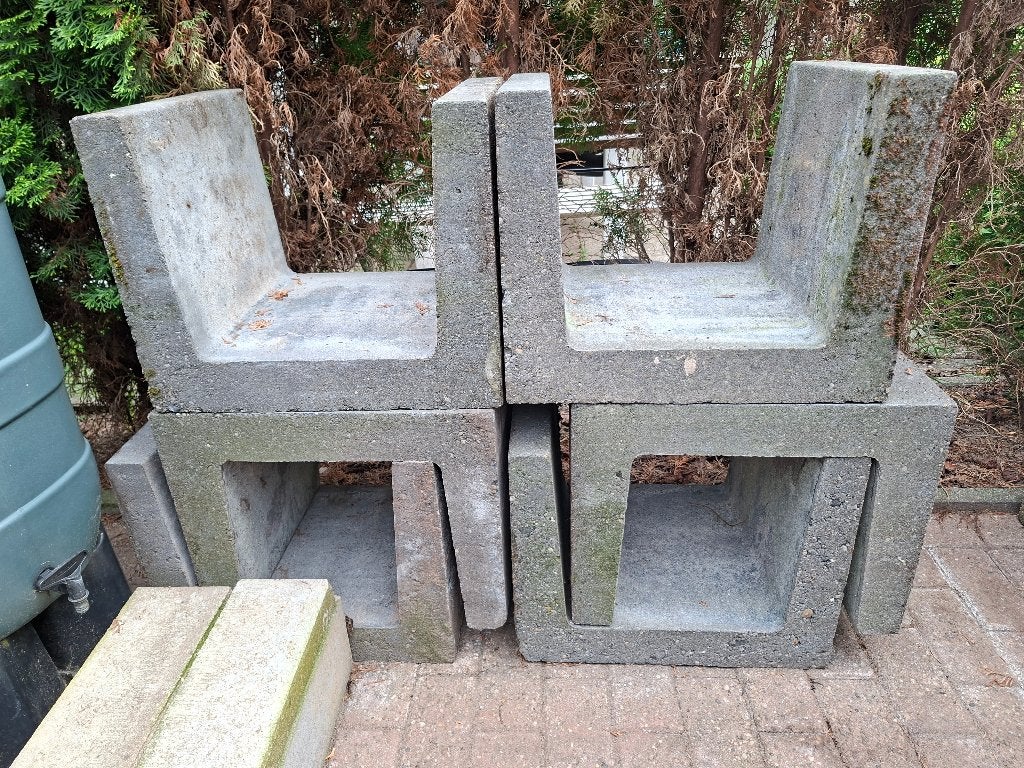 Betonnen U element 6x, Ophalen, Gebruikt, Overige materialen