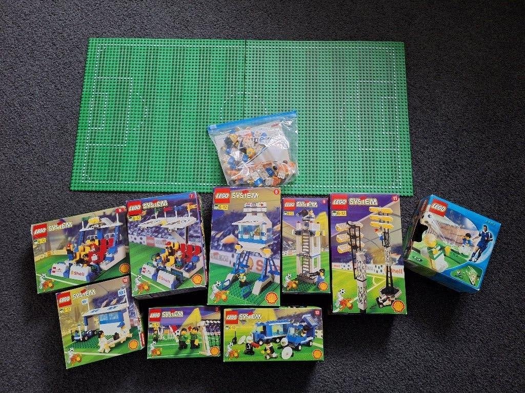 Voetbalstadion WK 1988, lego, Ophalen of Verzenden, Zo goed als nieuw