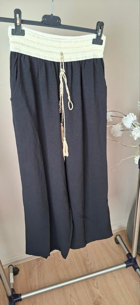 Zomerse broek, Ophalen of Verzenden, Nieuw, Zwart, Lang