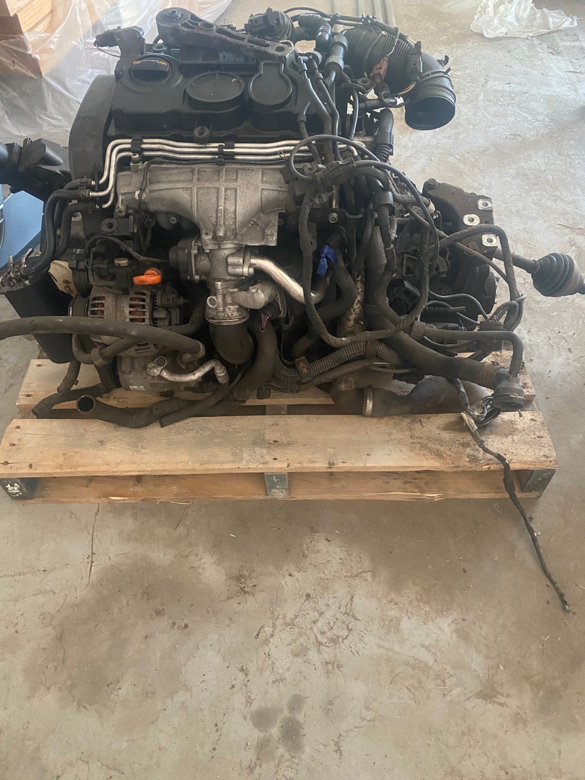 Motor VW Passat b6 BMR, Ophalen of Verzenden, Volkswagen