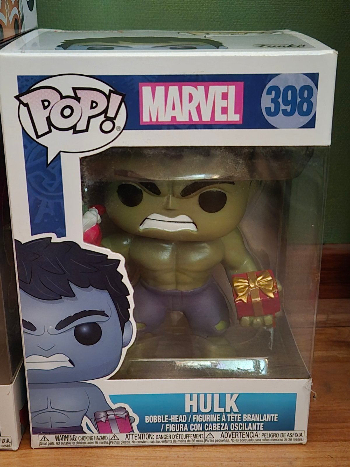Funko Pop! Marvel 398 Hulk Bobble-Head - Nieuw in doos, Ophalen, Zo goed als nieuw