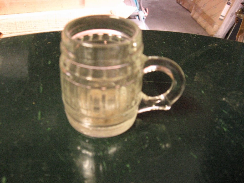 Glazen.borrel, Glas of Glazen, Gebruikt, Ophalen of Verzenden, Glas