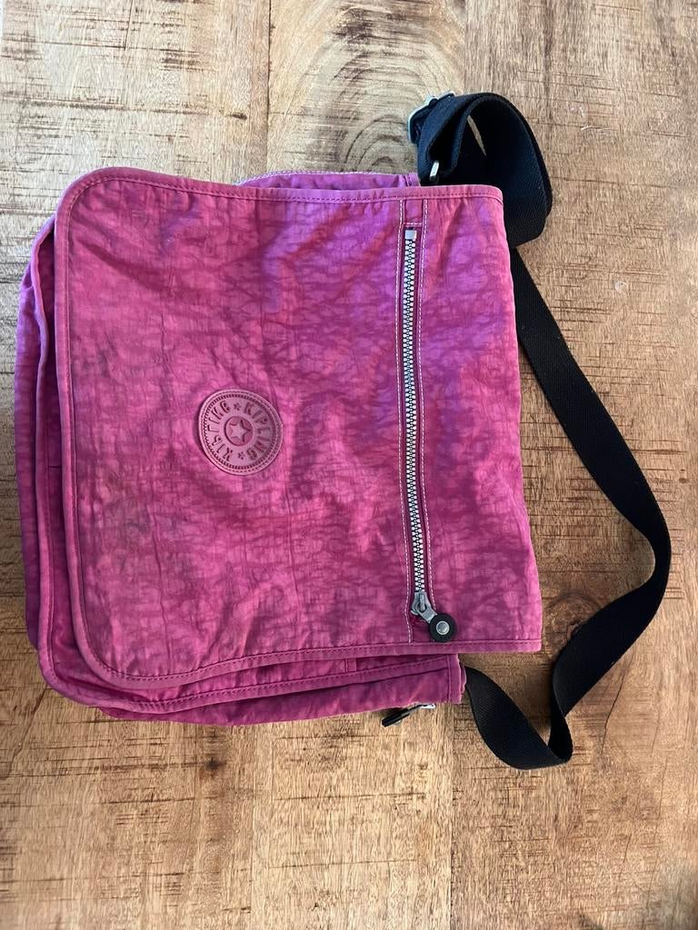 Kipling tas paars (luiertas), Rugtas, Paars, 40 tot 50 cm, Ophalen of Verzenden