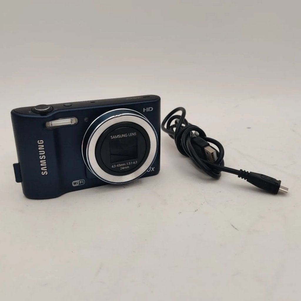Samsung WB30F Digitale Compact Camera - blauw voor €139.99, S, Ophalen of Verzenden, Zo goed als nieuw, S