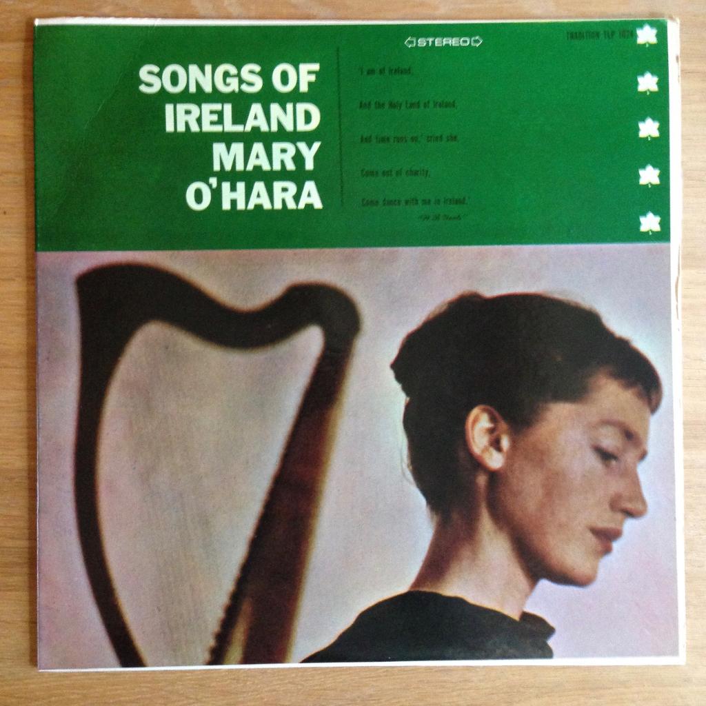 Mary OHara - Songs of Ireland LP, Ophalen, Gebruikt, 12 inch