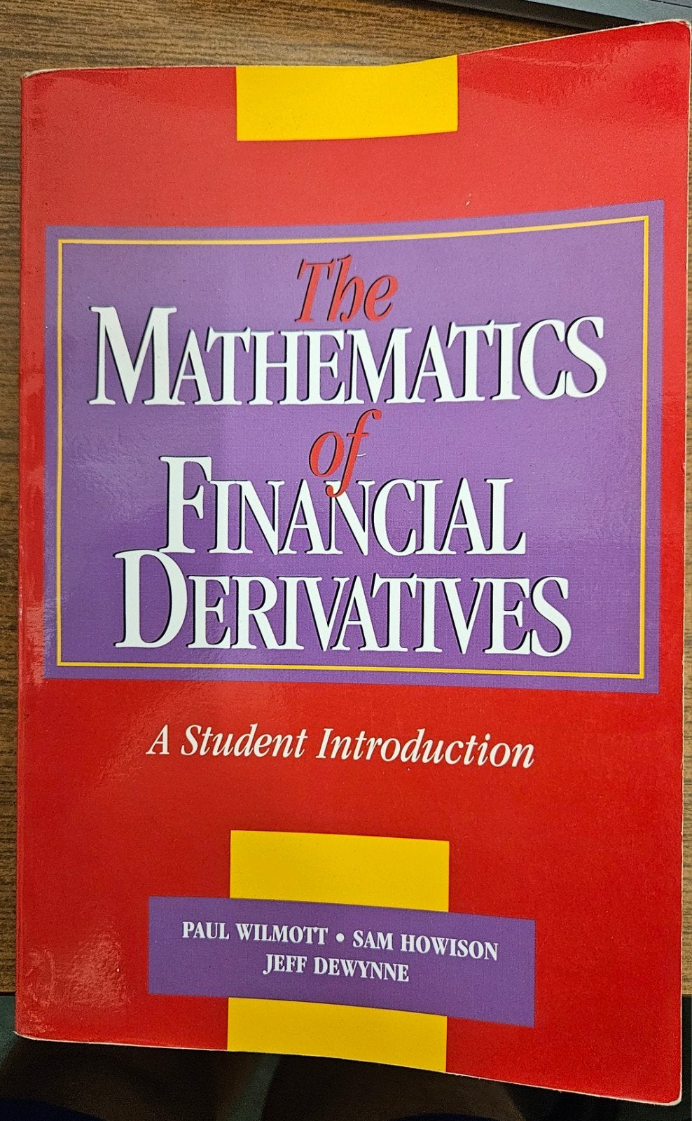 The Mathematics of Financial Derivatives - A Student Intro, Gelezen, Ophalen of Verzenden, WO, Paul Wilmott, Sam Howison, Jeff Dewynne