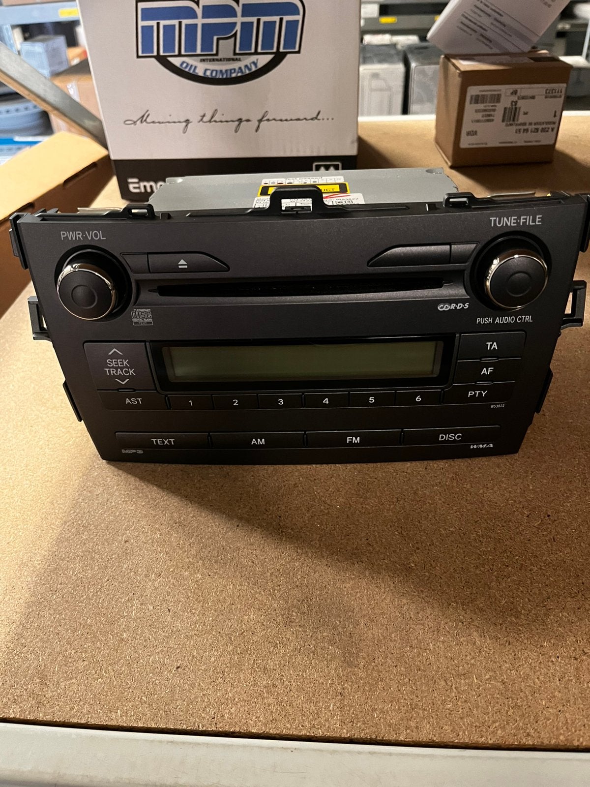 Radio Toyota Auris/Corolla, Ophalen of Verzenden, Zo goed als nieuw