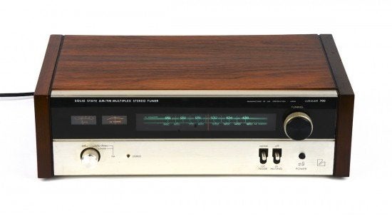Luxman WL-700 FM AM Tuner | Woodcase, Ophalen of Verzenden, Zo goed als nieuw, Analoog