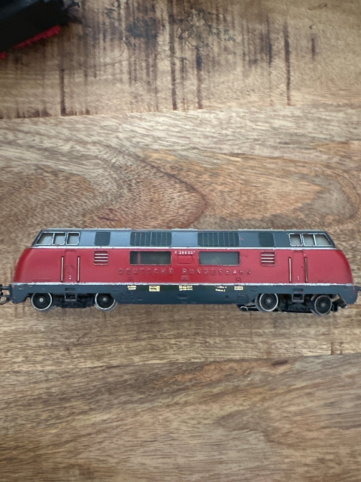 Märklin Locomotief V 200 027 Deutsche Bundesbahn, Ophalen, Wisselstroom, Gebruikt, Locomotief