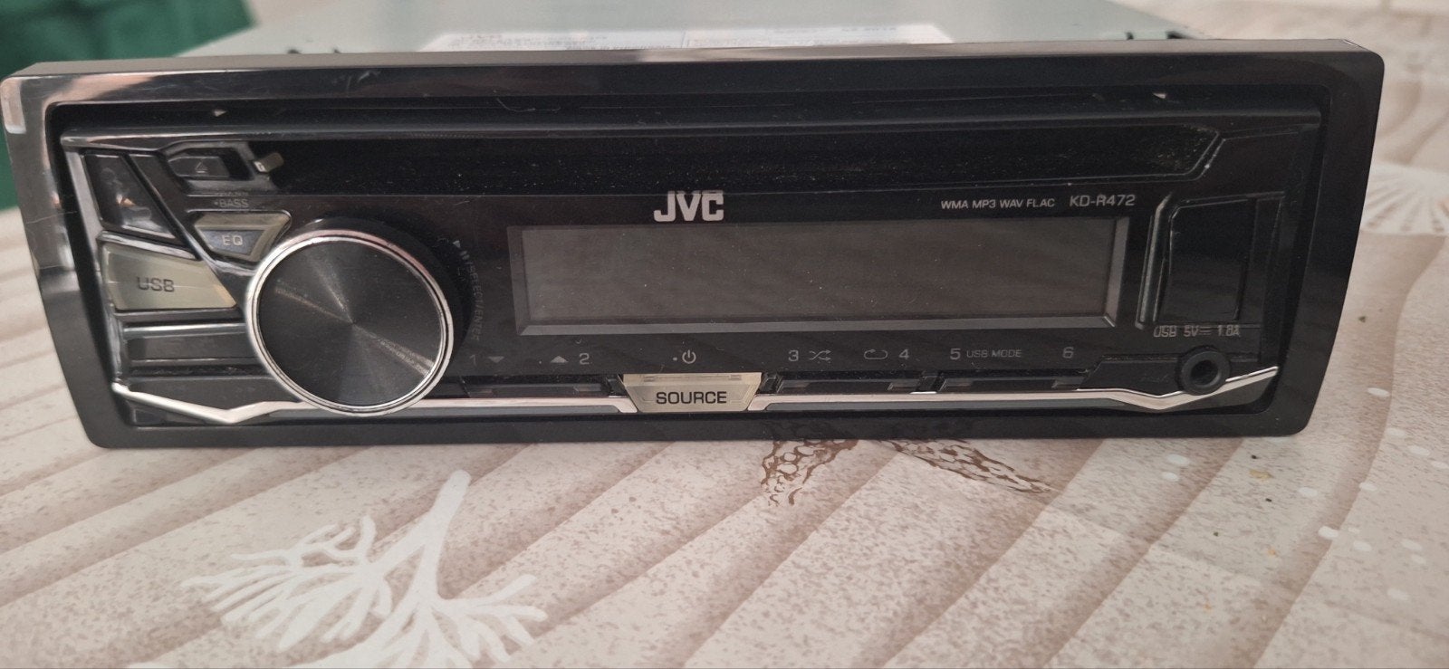 JVC KD-R472 Autoradio met USB, Ophalen of Verzenden, Gebruikt