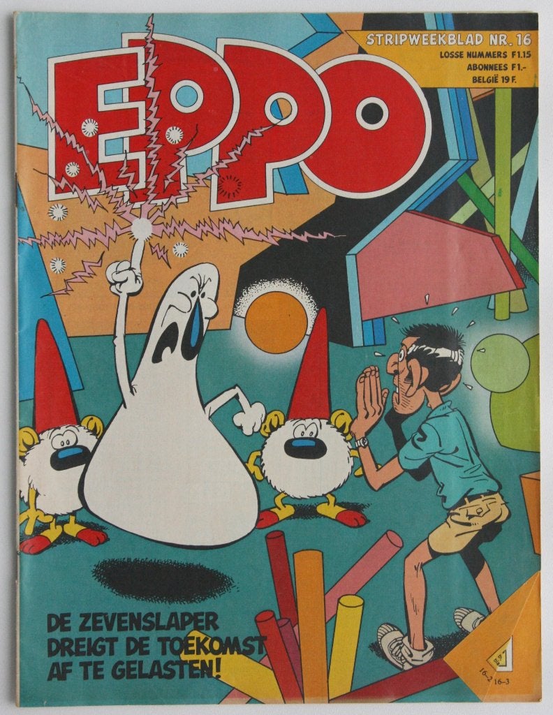 Stripweekblad Eppo 1978 nr. 16, Eén stripboek, Ophalen of Verzenden, Gelezen