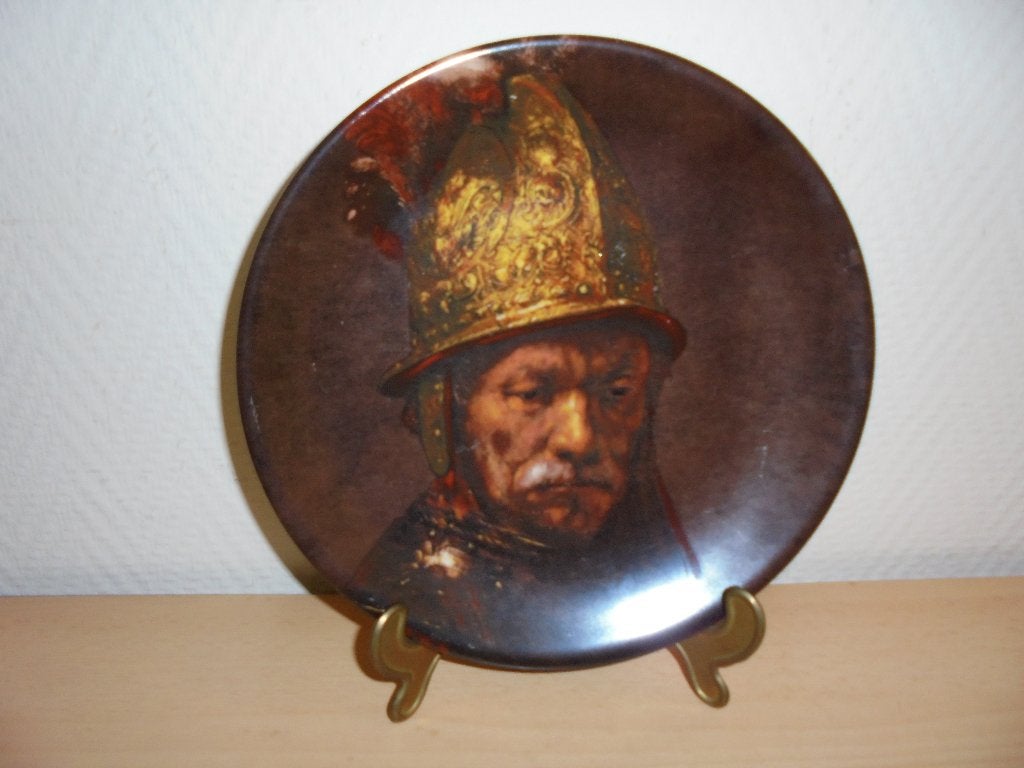 Man met gouden helm met of zonder standard 25 cm, Ophalen of Verzenden