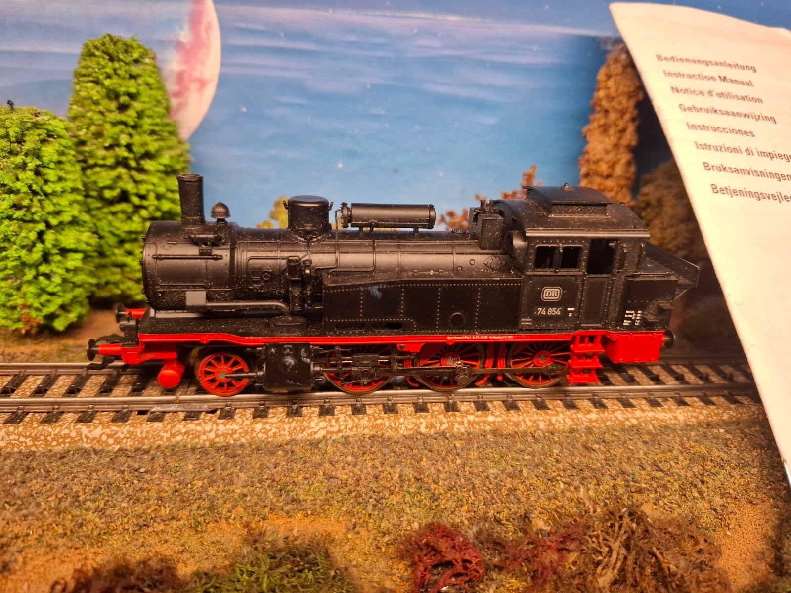 marklin digitale stoomlok, Wisselstroom, Locomotief, Ophalen of Verzenden, Zo goed als nieuw