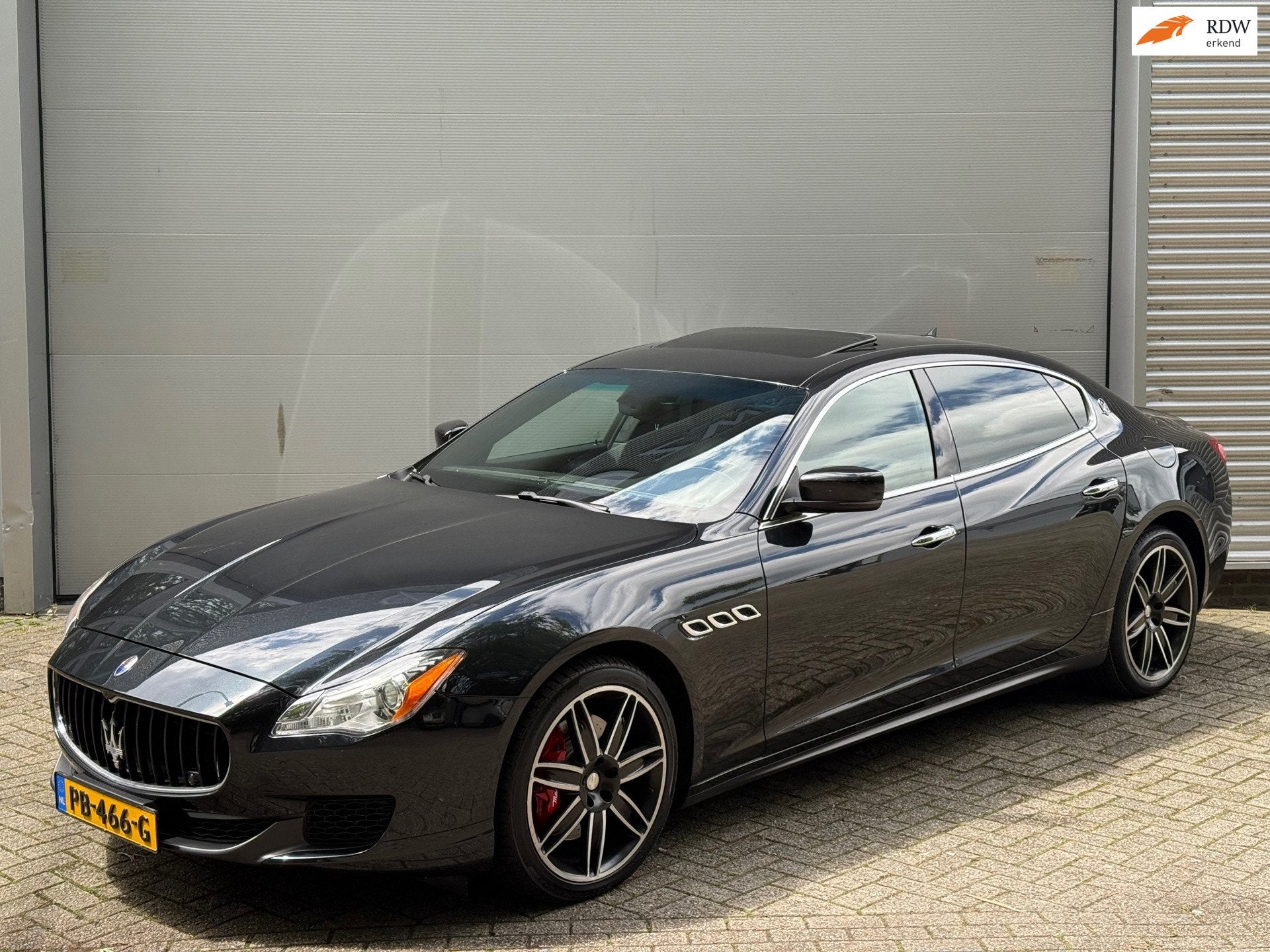 Maserati Quattroporte 3.0 S Q4 l Schuifdak l Carbon l Volled, Automaat, Euro 5, Gebruikt, Zwart