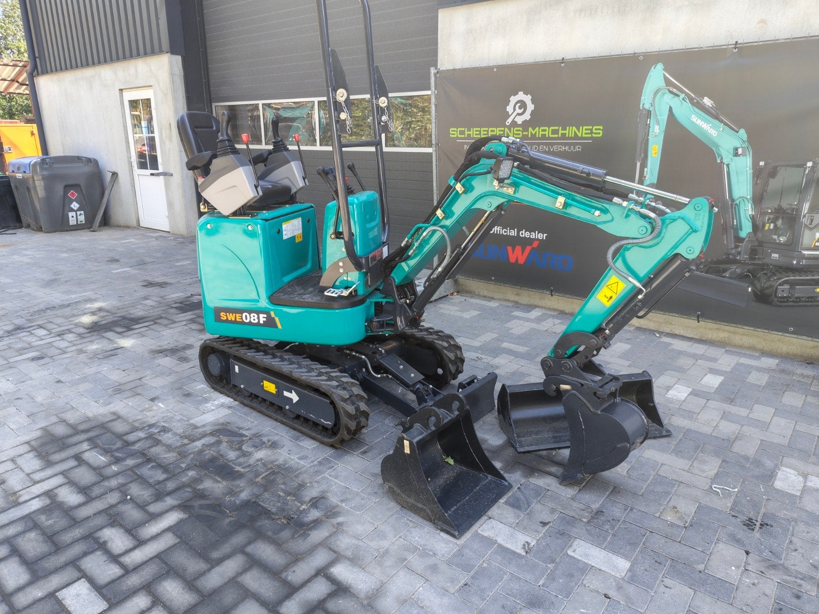 Sunward SWE08F Minigraver - Compact en Krachtig, Ophalen of Verzenden, Graafmachine